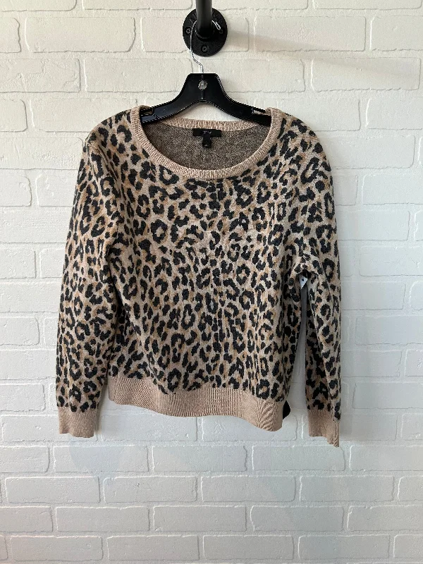 Women's Hungarian Wool SweatersSweater By J. Crew In Animal Print, Size: L