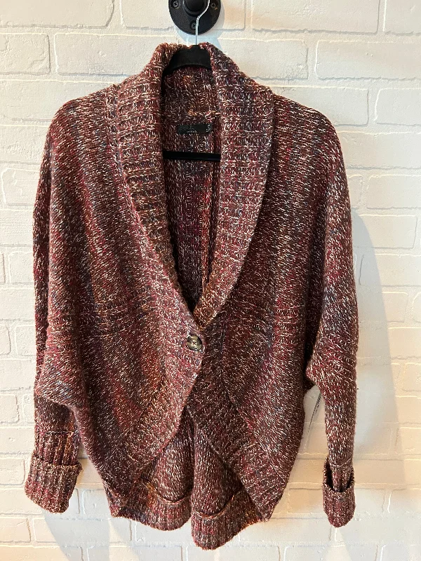 Women's Fair Isle SweatersSweater Cardigan By Prana In Brown & Pink, Size: S