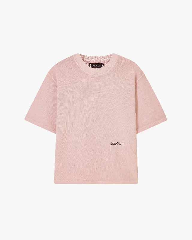 Women's Blouse with Square CollarPERFECT BOXY TEE PINK