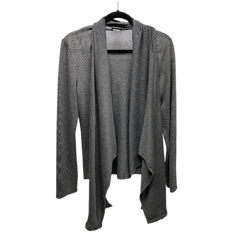 Women's Square Neck SweatersSweater Cardigan By Dots In Grey, Size: S