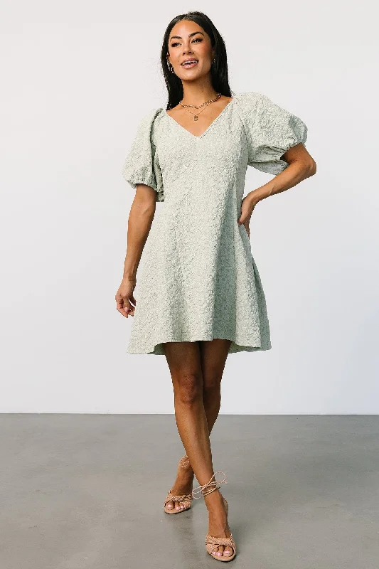 Women's Boho ShortsEulalie Mini Dress | Sage