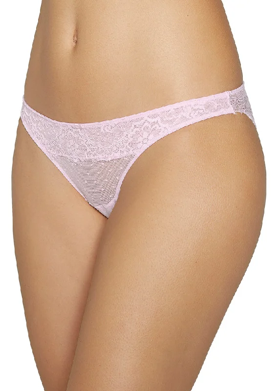 stretchable satin hipster panties with a lace trim and sheer overlay for a luxurious and seductive appealBraga Mini Fantasía Millenial Pink Ysabel Mora