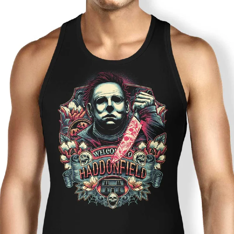 Women's Blouse with Gathered SleevesWelcome to Haddonfield - Tank Top