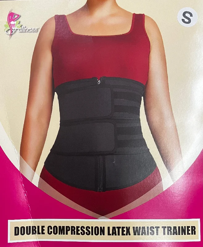 lightweight body suit for everyday wearDouble Compression Latex Waist Trainer