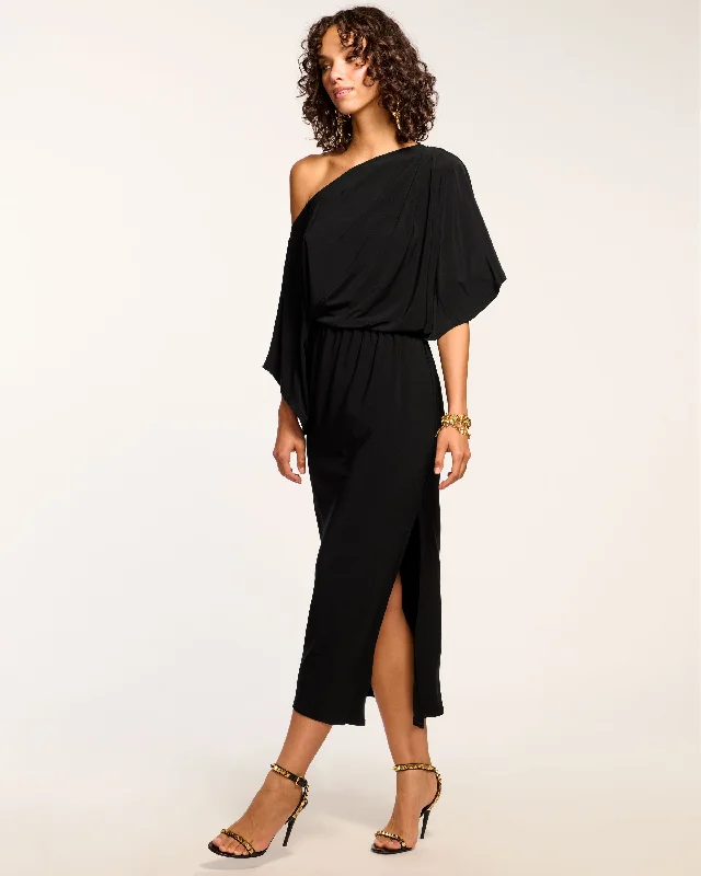 Women's Fit and Flare DressesCarlina Off-The-Shoulder Jersey Midi Dress