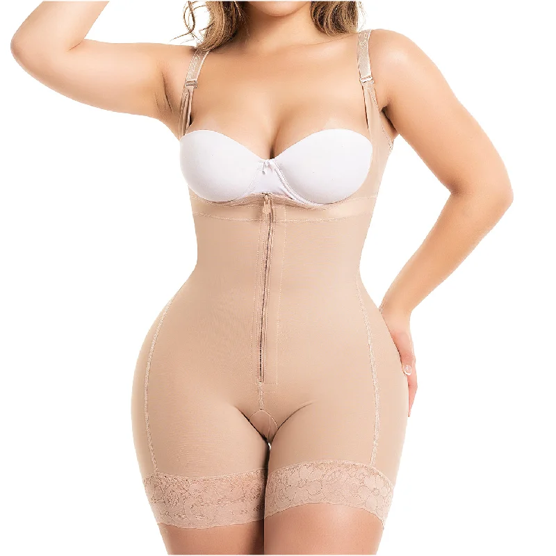 body shaper with adjustable hooks for a custom fitFajas Salome 0216 | Faja Colombiana Postparto Levanta Glúteos | Powernet