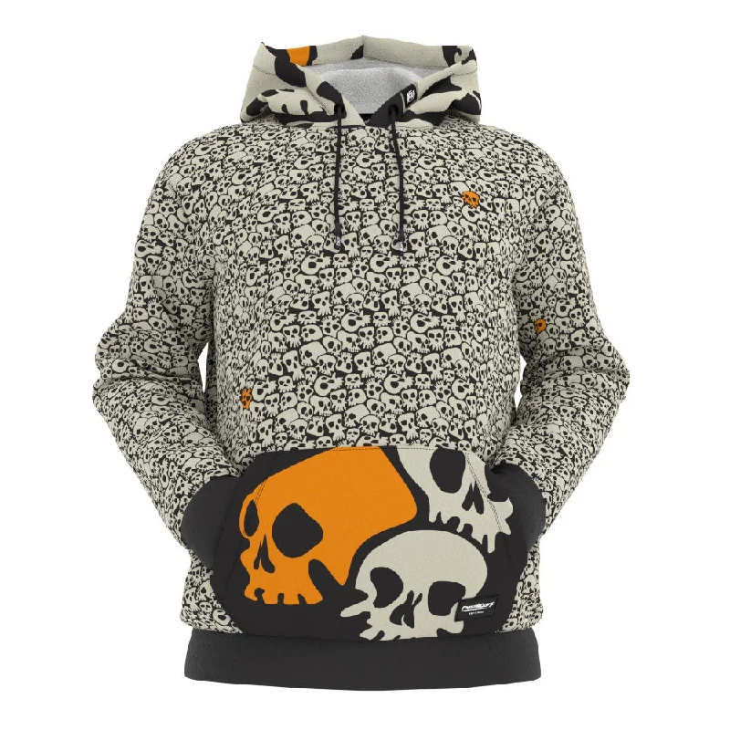 Women's Hooded Sweatshirts with Moisture-Wicking FabricSkull Pattern Hoodie