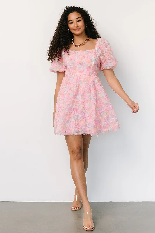 Women's Versatile ShortsBette Mini Dress | Pink Floral