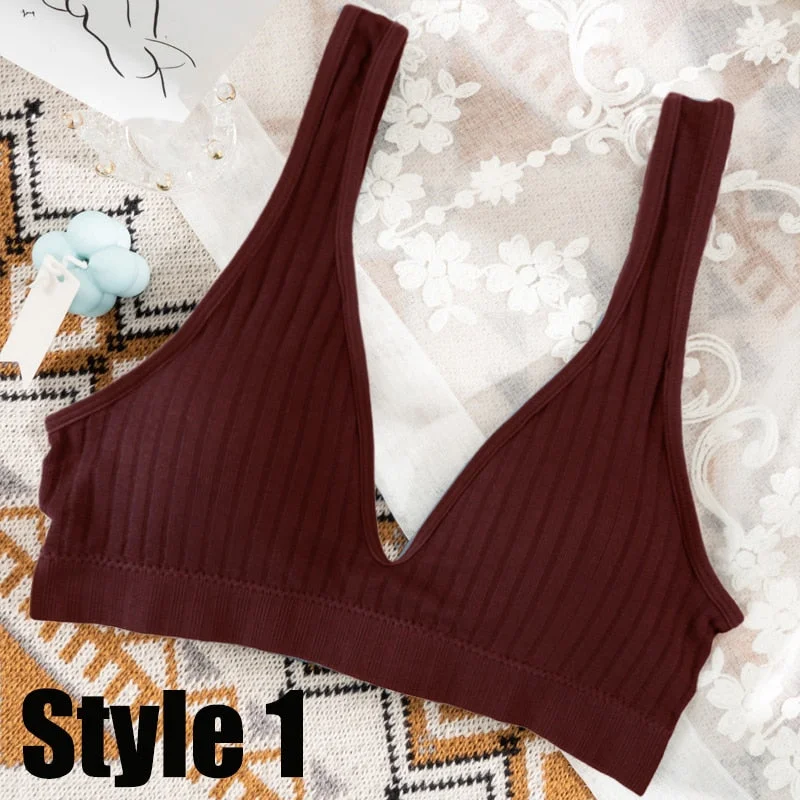 Padded Burgundy bra