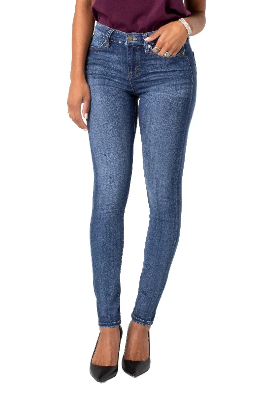 Women's Jodhpurs with ZipperPETITE ABBY SKINNY HIGH PERFORMANCE DENIM