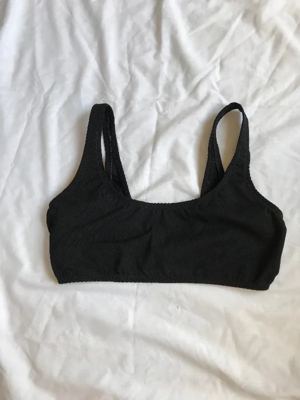 high-support sports bra for yogaEvelyn Bralette - Coal