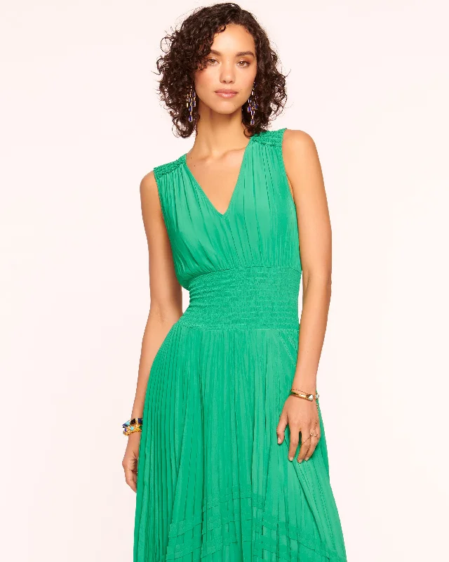 Women's Strapless DressesLivia Smocked Midi Dress