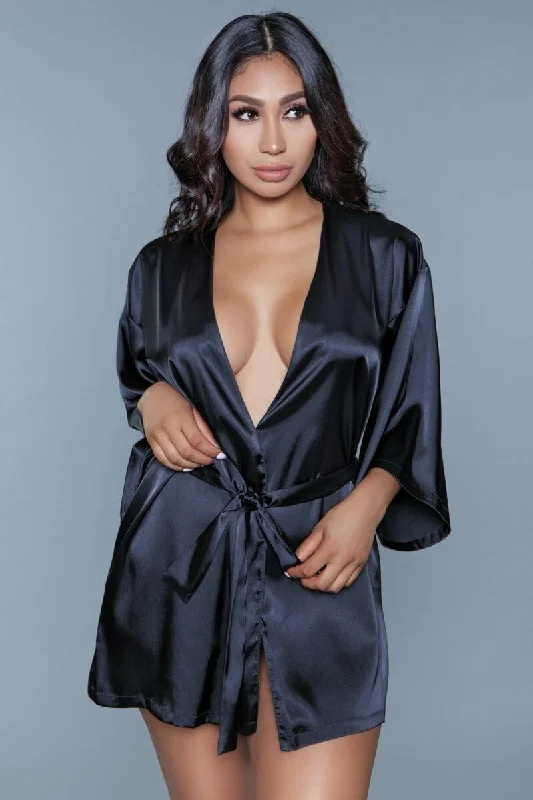 women's pajamas with built-in braGeovan Sweetheart Amora Robe