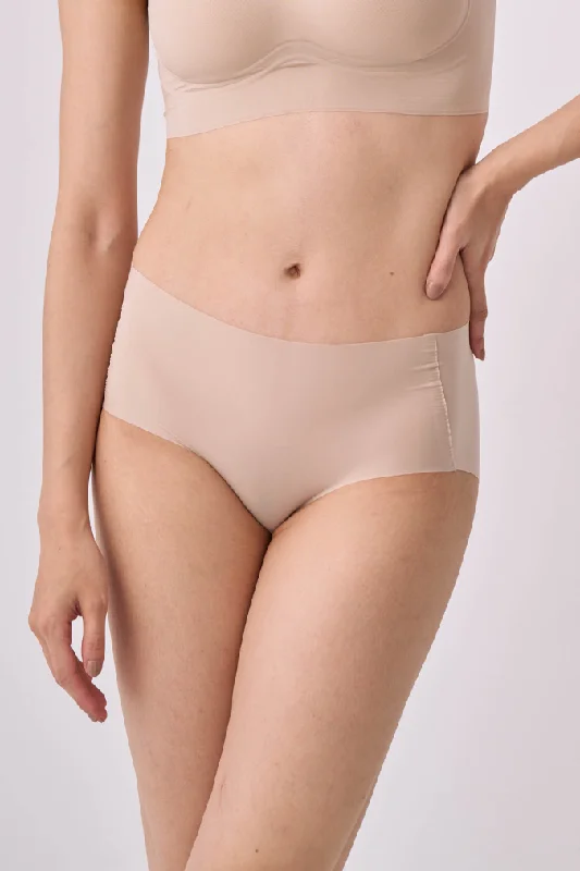 body-shaping underwear for women with tummy control無痕 · 雲感高腰內褲｜裸膚