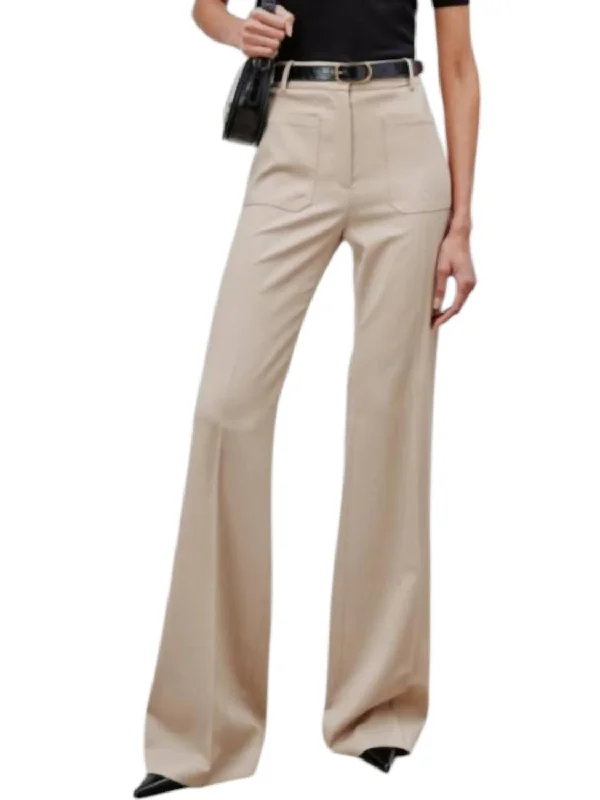 Women's Jodhpurs with Square CollarChristophe Pants In Roosevelt Khaki