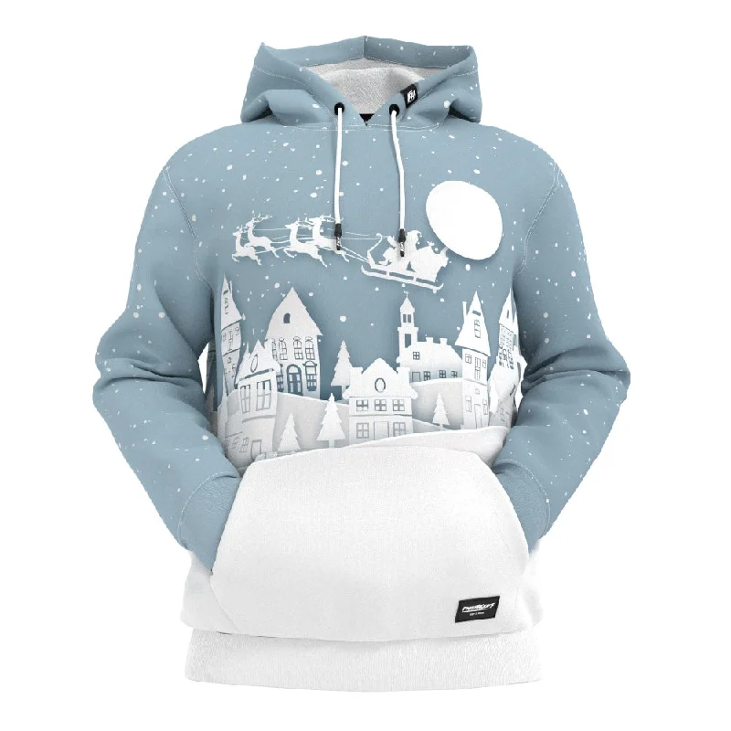 Women's Hooded Zip-Up SweatshirtsSnowfall Hoodie