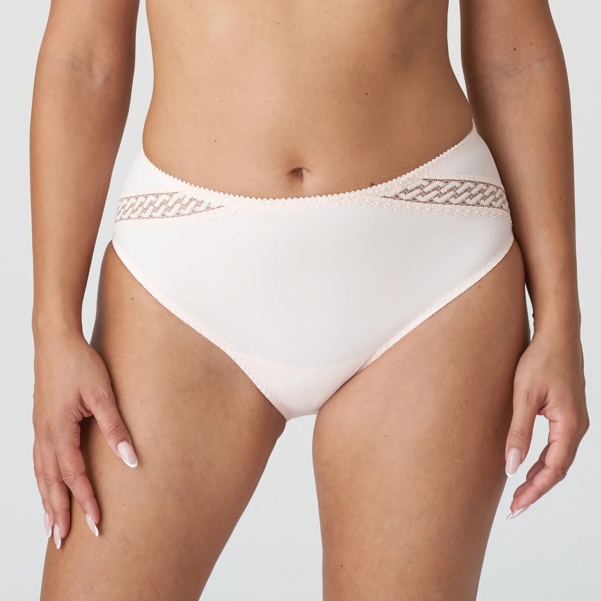 seamless underwear with a moisture-wicking finish for hot weatherPrima Donna Full Briefs -Montara-Crystal Pink , Black