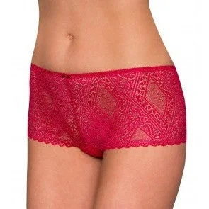 cotton-blend brief underwear for sensitive skinFelina Lace Boy Leg Pant