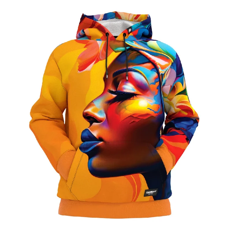 Women's Hooded Sweatshirts with Fitted SleevesClothed In Colors Hoodie