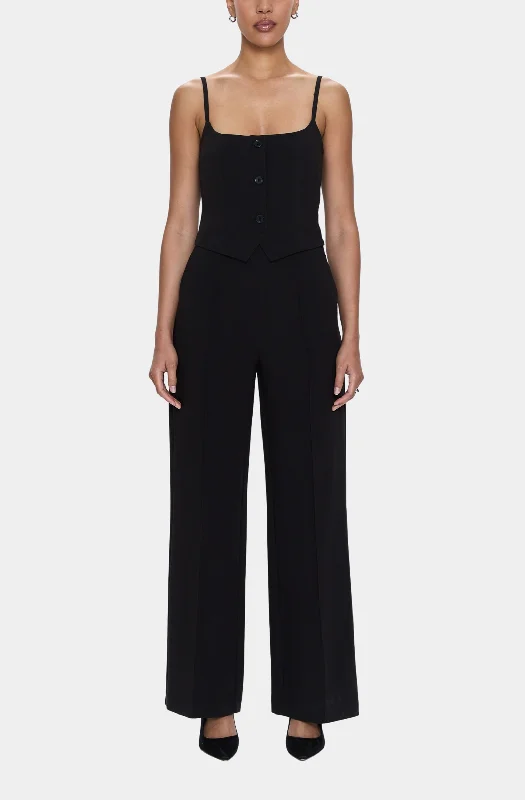 Women's Jumpsuits with Square CollarMarcia Tailored Jumpsuit