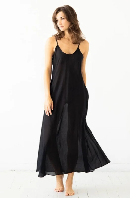 women's pajamas with a perfect blend of style and comfortSALUA Cotton/Silk Maxi Dress